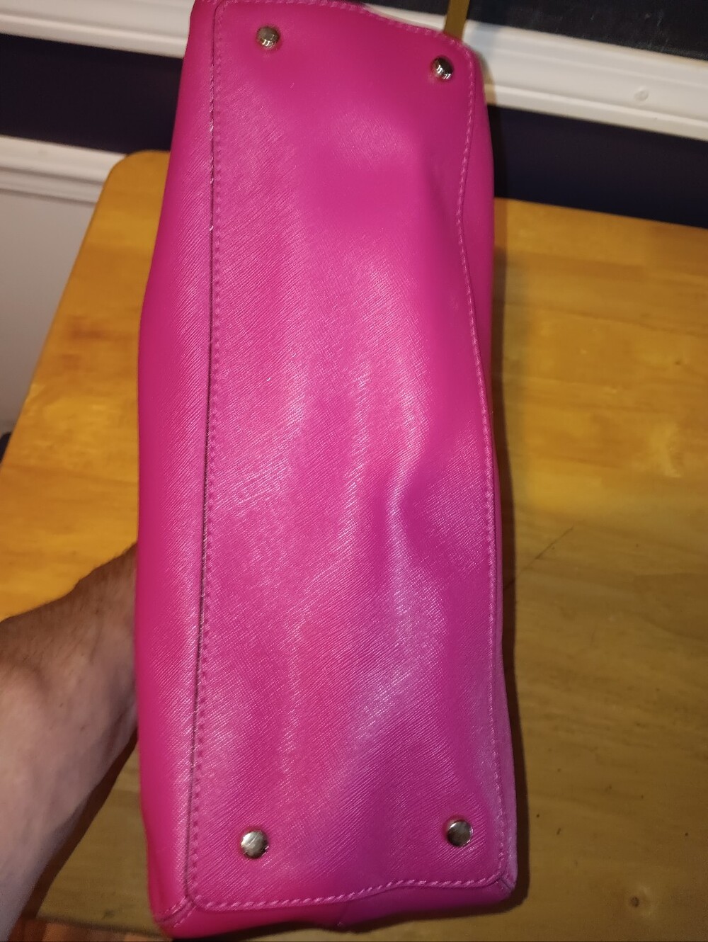 Kate Spade Pink Leather Shoulder Bag - Picture 3 of 8